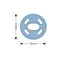φ16mm round silicone tube